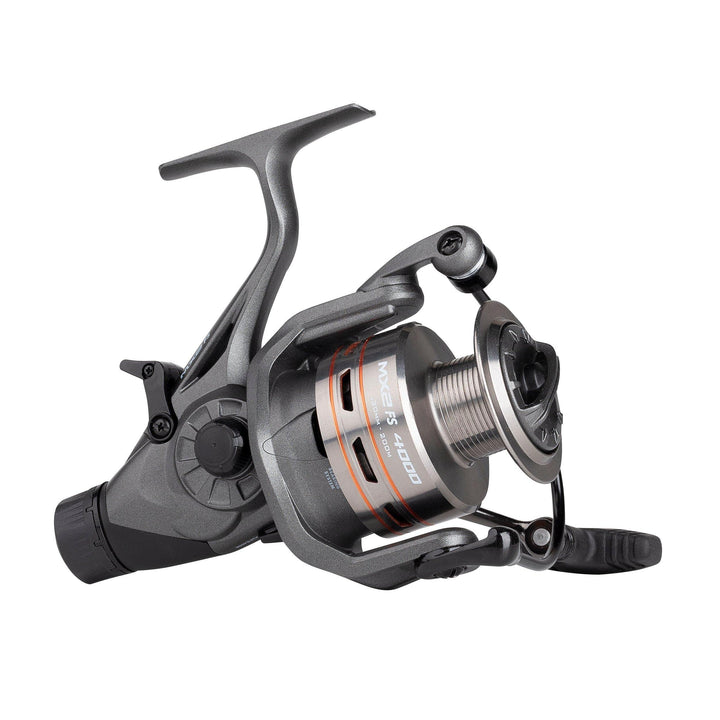Mitchell MX2 FS Freilauf-Angelrolle mit Baitrunner System– Aluminiumspule – Friedfisch- und Karpfena