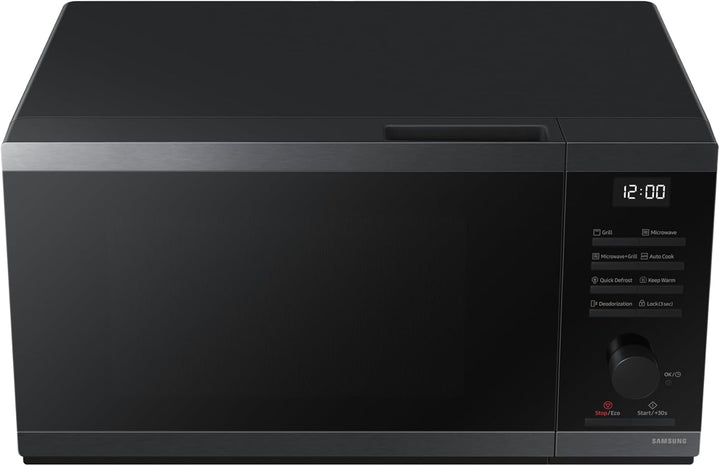 Samsung MG23DG4524AGE1 Mikrowelle mit Grill, 23 l, 800 W, Schwarz