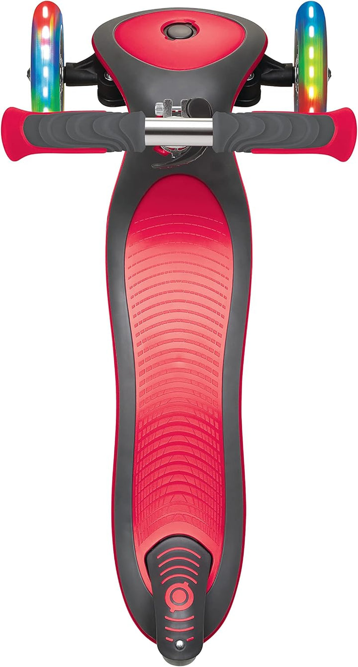 GLOBBER Elite Roller – Tretroller Kinder ab 3 Jahre - Scooter 120/80 mm - ABEC 5, 3-rädrig – höhenve