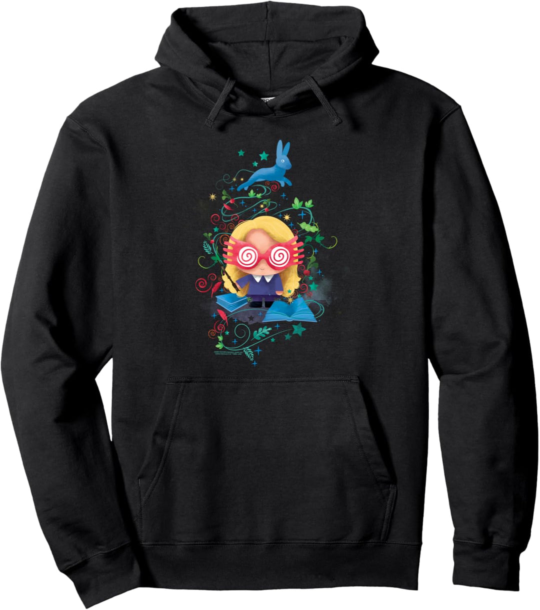 Harry Potter Luna Lovegood Chibi Pullover Hoodie