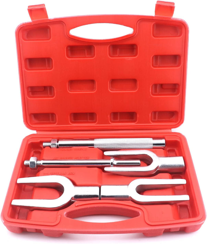 Yuhtech 5 Pcs Trenngabel Kugelgelenk Set Spurstangen Kopf Abzieher Satz Werkzeug Kugelgelenk Ausdrüc