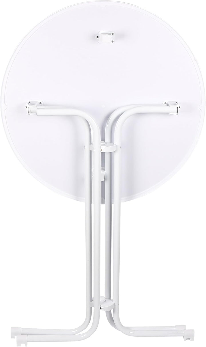 Eigentlich Stehtisch klappbar, Eventtisch Durchmesser 60/80 cm, optionale Husse, Partytisch Höhe 107