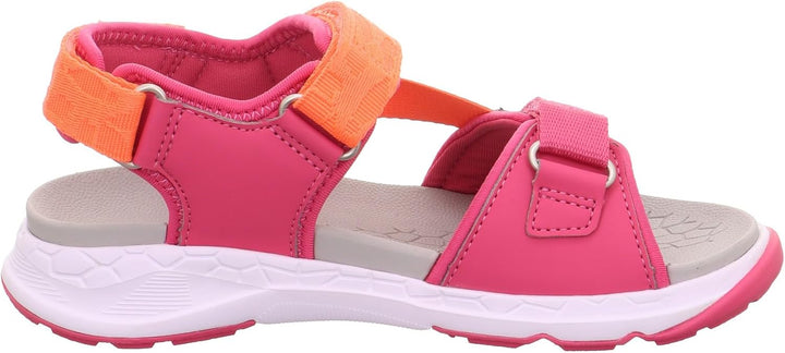 Superfit Mädchen Criss Cross Sandale 1-000580Sandale 29 EU Pink Orange 5510, 29 EU Pink Orange 5510