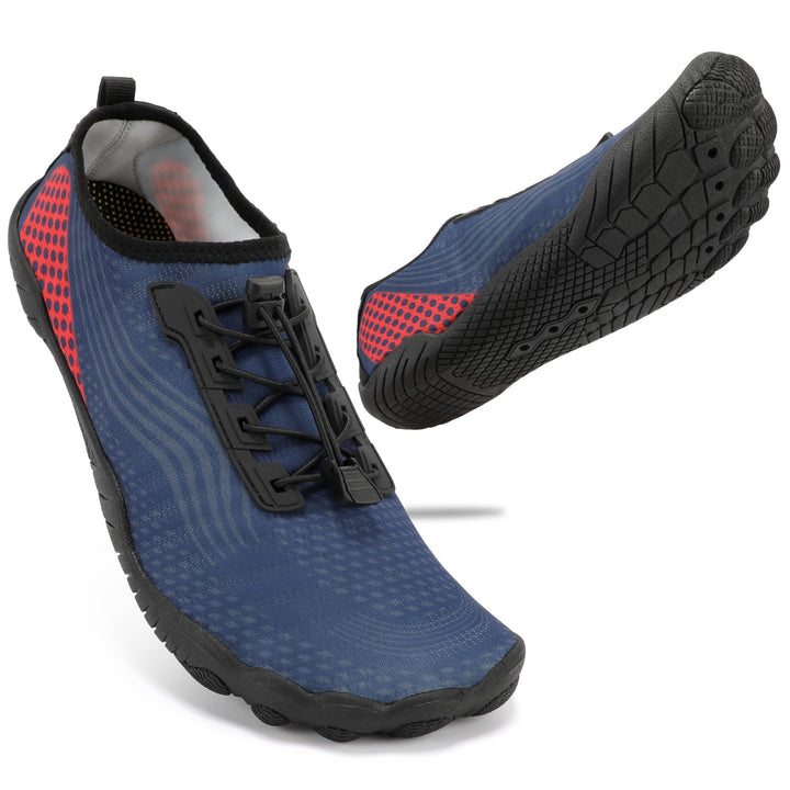 ZHR Badeschuhe Herren Damen rutschfest Barfussschuhe Leicht Schnell Trocknend Wasserschuhe Schwimmsc