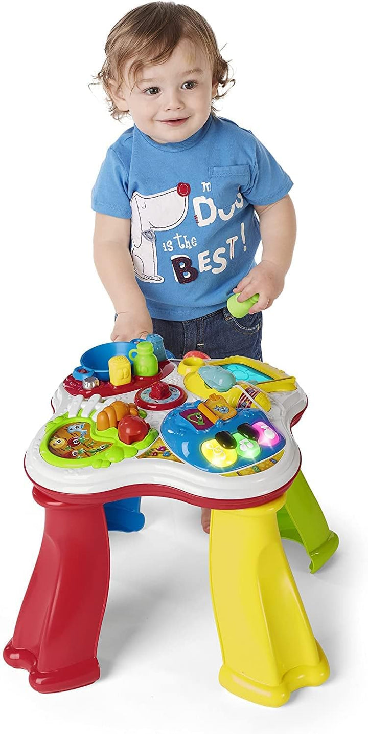 Chicco Artsana Spieltisch für Kinder Tisch Wachse und Lerne, Tisch Wachse und Lerne
