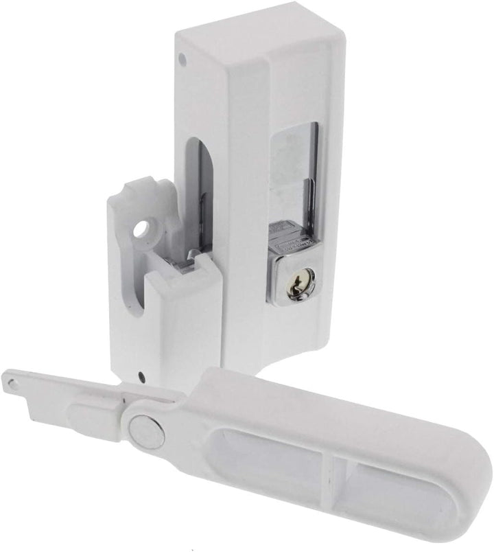 Burg-Wächter Fenstersicherung, Einbruchschutz für Fenster und Balkontüren, Abschliessbar, Unter-/Obe