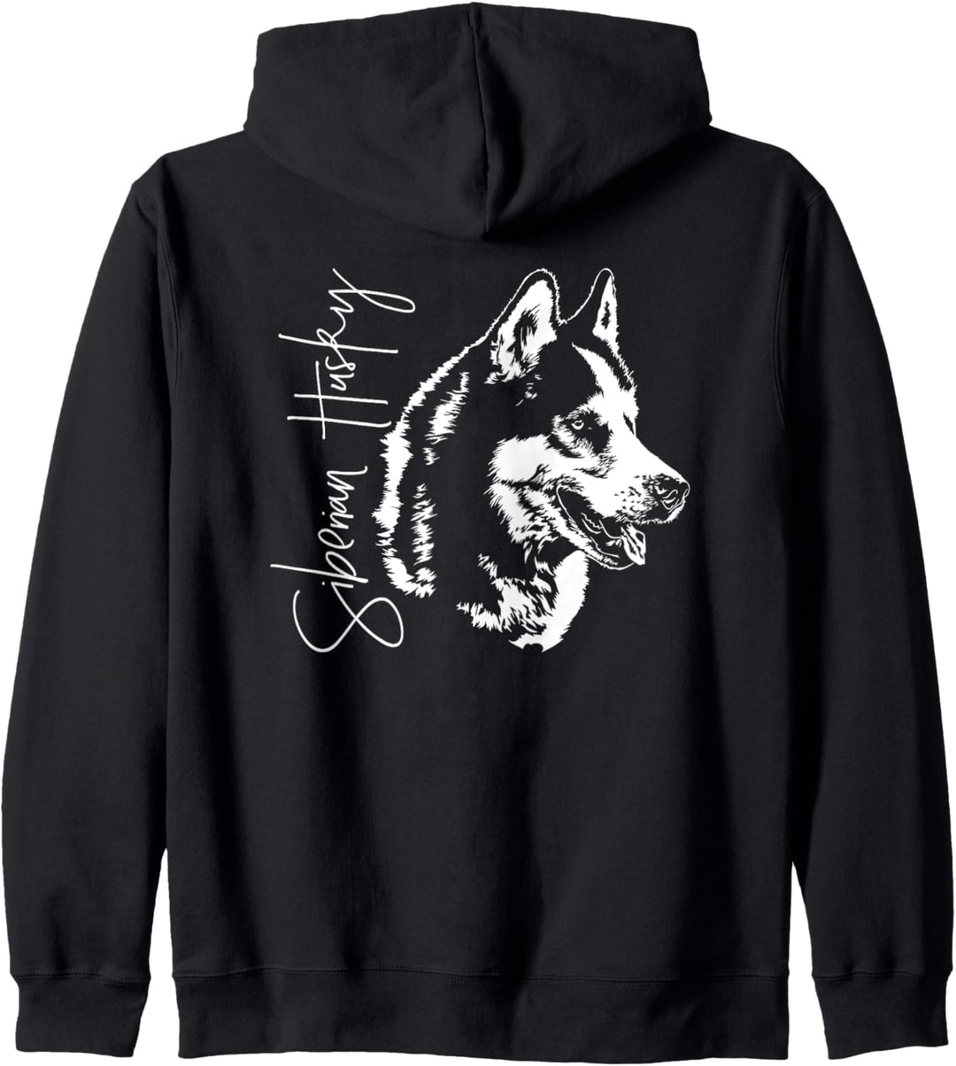 Siberian Husky Schlittenhund Hunde Portrait Hundeportrait Kapuzenjacke