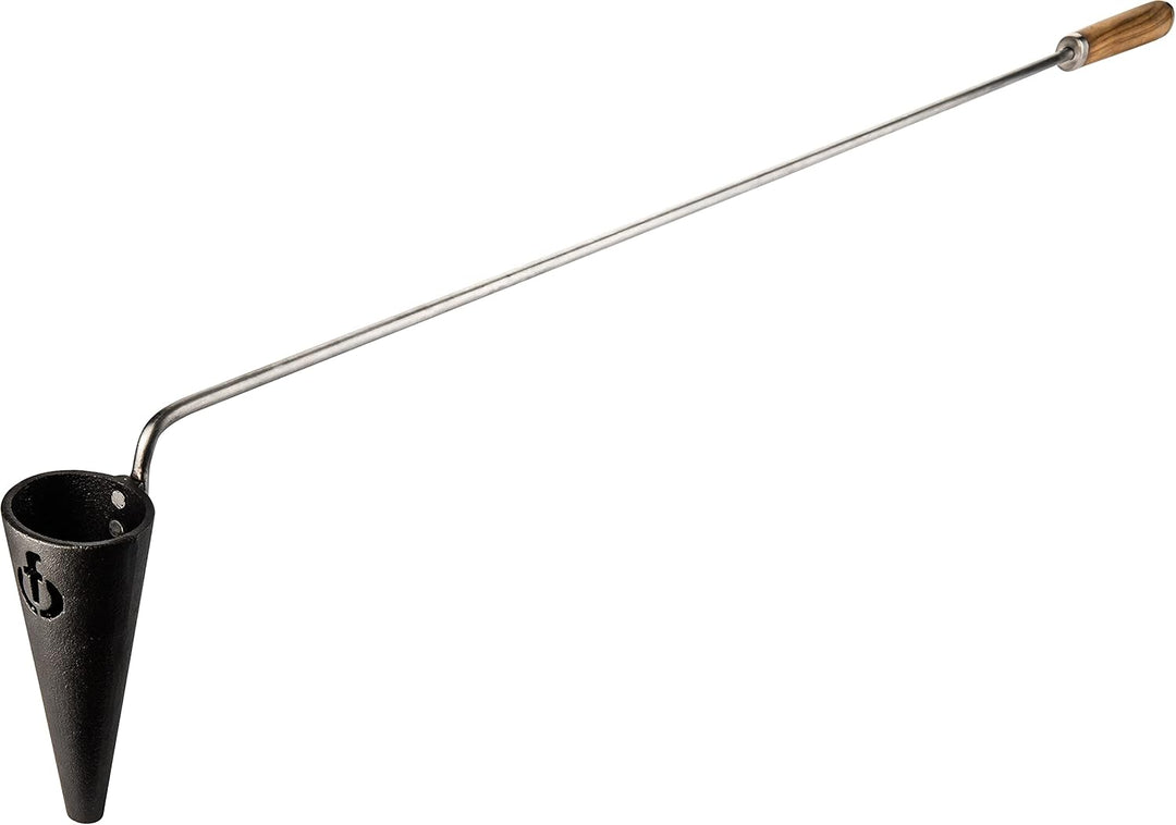 Forged Flambadou, Hergestellt aus Gusseisen, Heft aus
