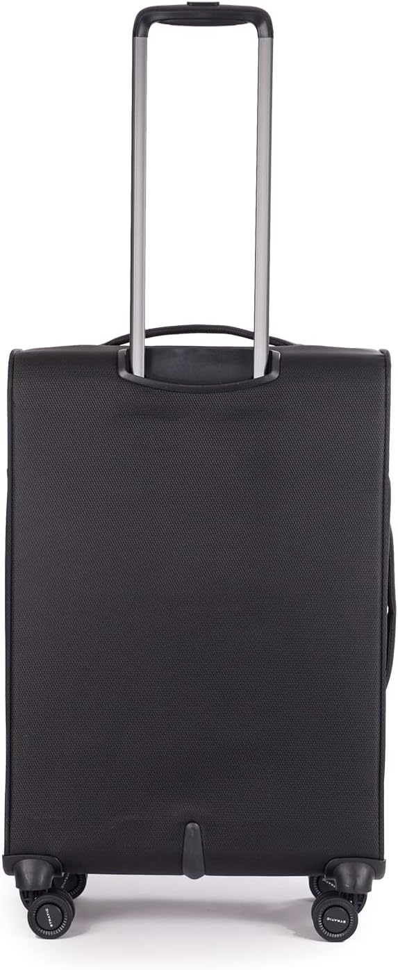 Stratic Light + Koffer Weichschale Reisekoffer Trolley Rollkoffer mittelgross, TSA Kofferschloss, 4