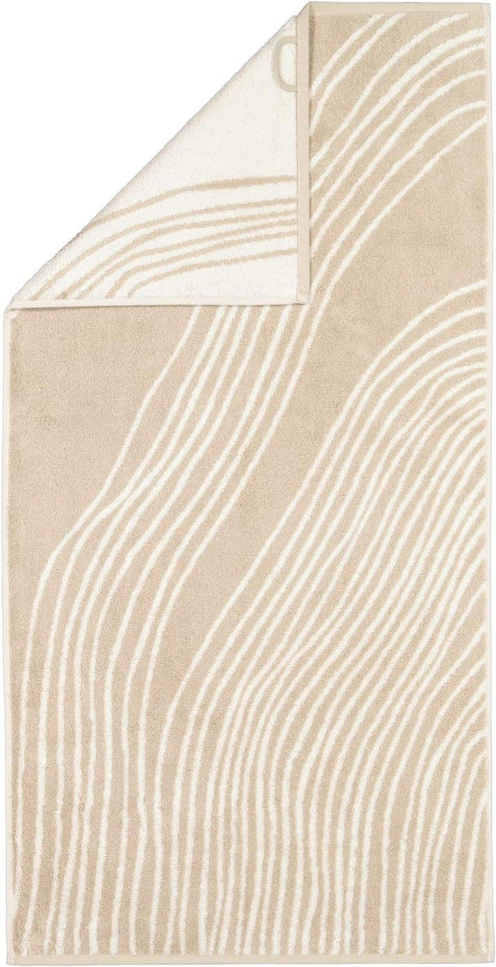 CAWÖ Home Handtücher Gallery Flow 6210 Natur - 33 Duschtuch 70x140 cm, Duschtuch 70x140 cm