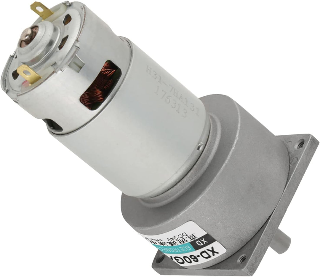 DC12V / 24V 35W Mini-DC-Getriebemotor Metall Geschwindigkeit einstellbar grossen Drehmoment Motor CW