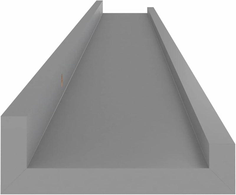 Festnjght 2er Set Bilderleiste Wandregal Schweberegal Bilderregal Wandboard Regal für Bilderrahmen F