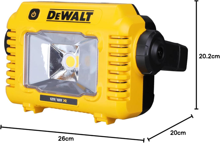 DEWALT LED Compacta XR 18V/12V 2.000 lúmenes sin cargador/batería, Multicolor