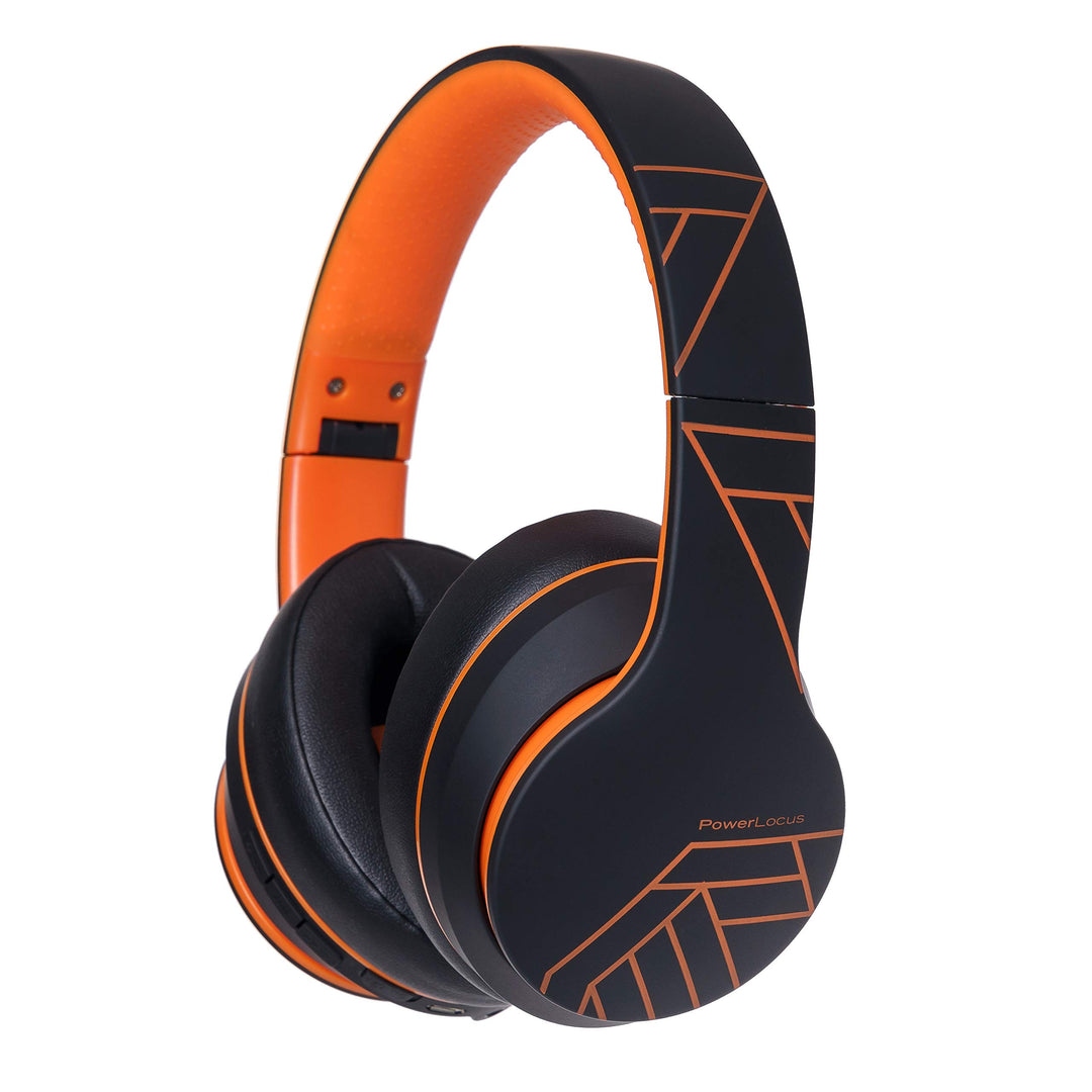 PowerLocus P6 Bluetooth Kopfhörer Over Ear, Over Ear Kopfhörer Kabellos mit Super Bass, 40Std. Spiel