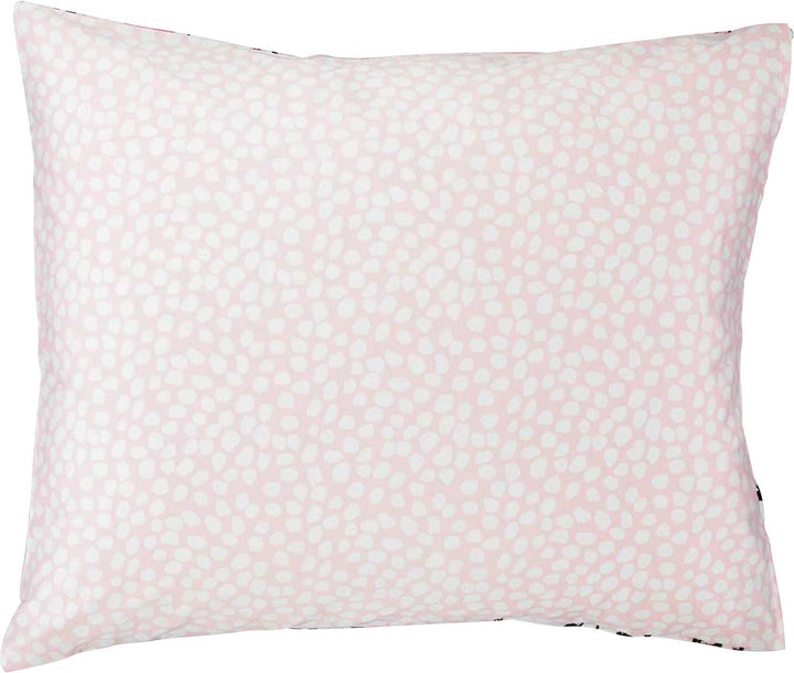 Esprit Puako Mako-Satin Bettwäsche, 155x220 + 1x 80x80, Coral pink