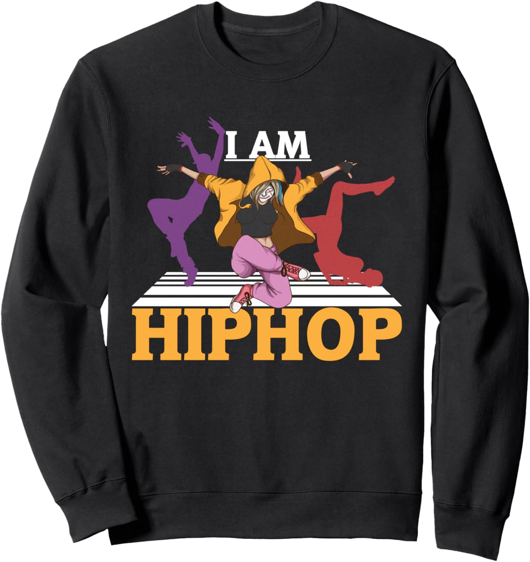 Lustiger Dance ich bin Hip Hop Tänzer Spruch Sport Geschenk Sweatshirt
