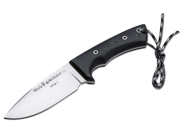 Muela Unisex – Erwachsene Messer Gavilan schwarz, Silber, one Size