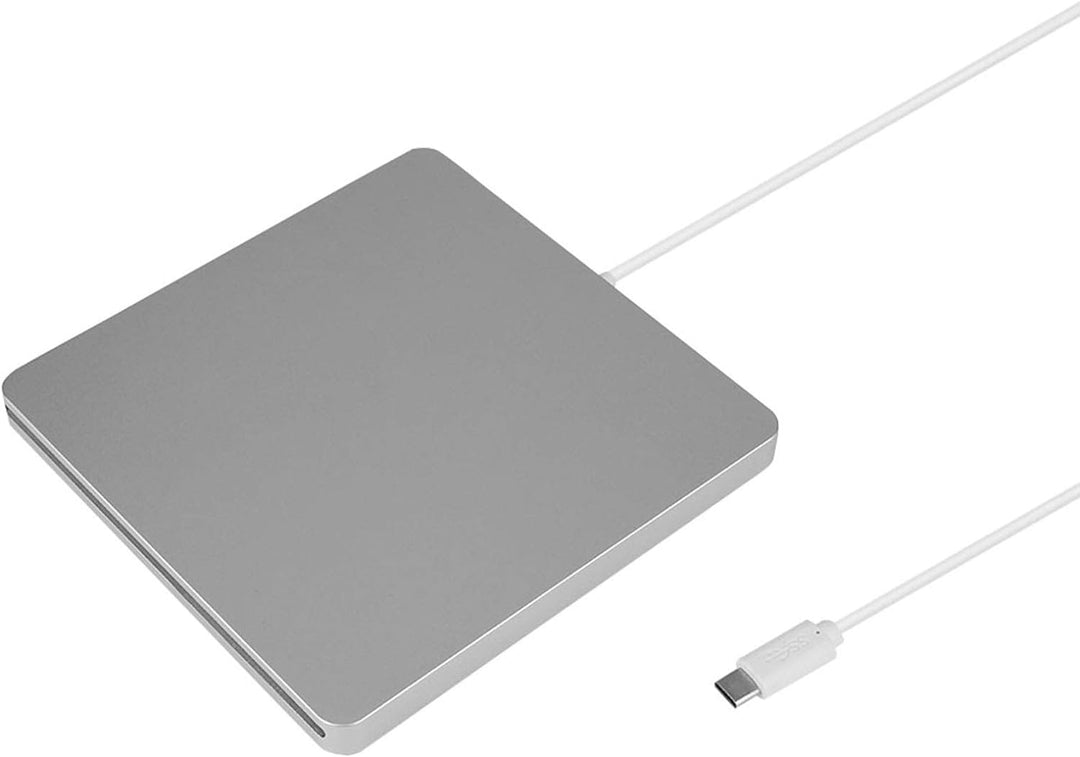 Garsent Externes CD DVD Laufwerk, tragbarer USB-Typ C Externer CD-RW/DVD-RW-Player Brenner Tragbarer