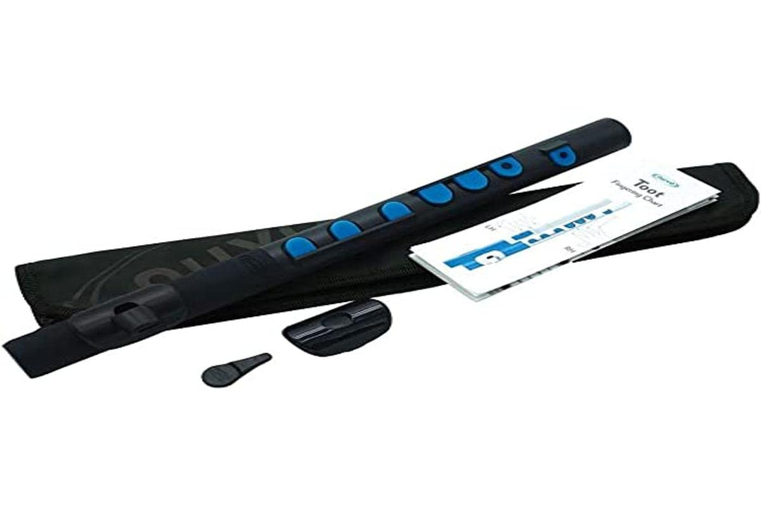 NUVO TooT 2.0, schwarz-blau, mit Klappen