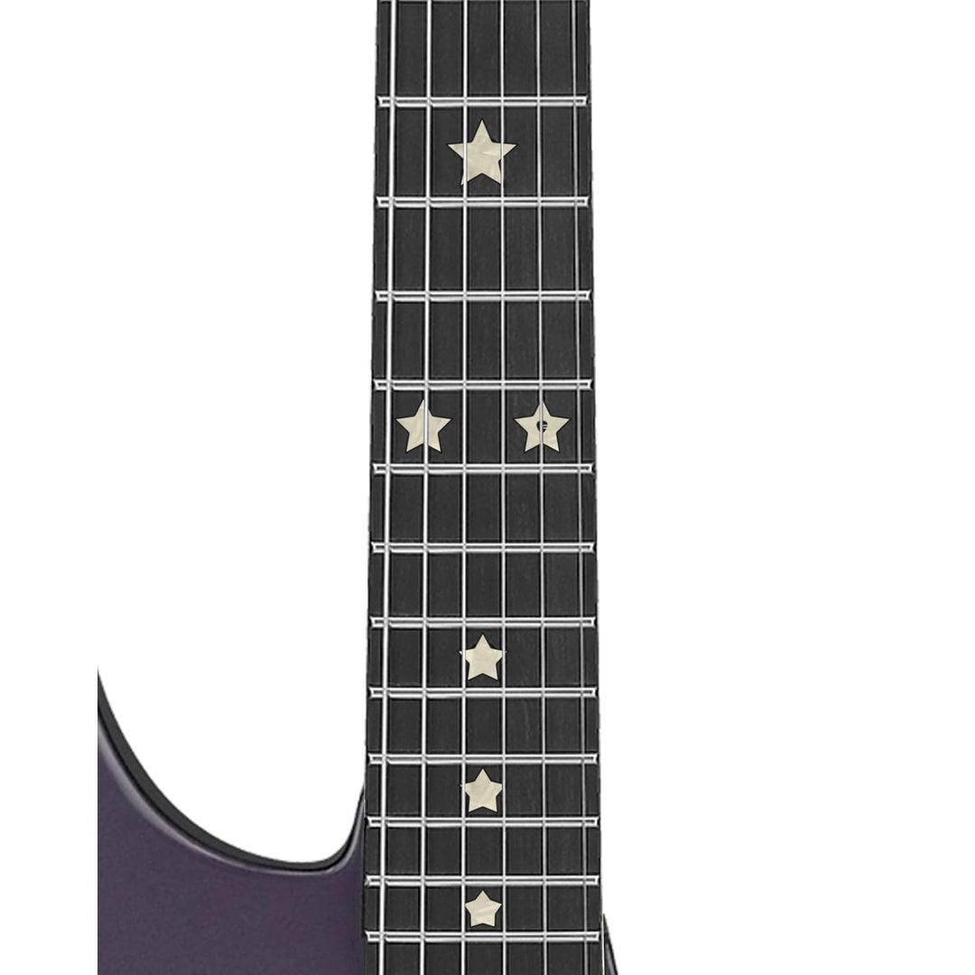 Stars - Smokey Aged Inlay Sticker für Akustik-, E-Gitarren &amp; Bass Griffbretter - Ultradünne Griffbre