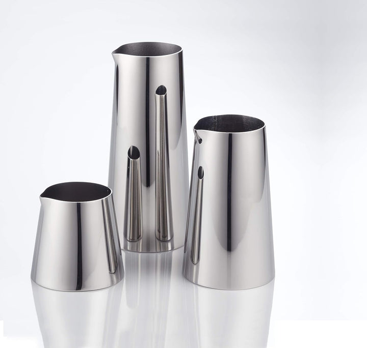 American Metalcraft SCM6 Milchkännchen aus Edelstahl, 170 ml Fassungsvermögen, 5,1 cm Durchmesser, 1