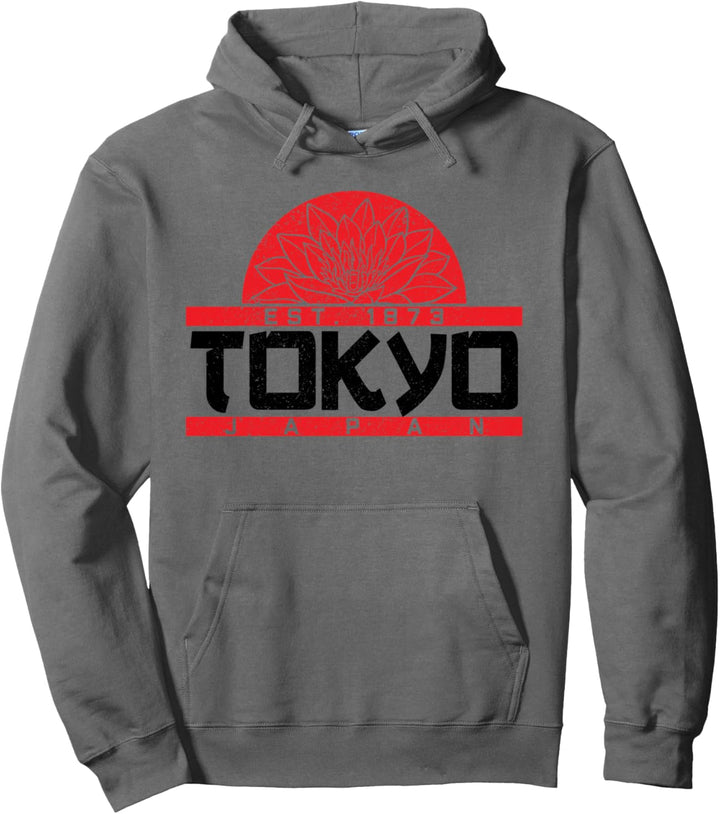 Tokio Japan Japanische Flagge Souvenir Pullover Hoodie