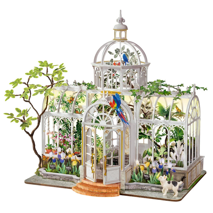 Rolife Botanical Oasis DIY Miniaturhaus-Modellbausatz für Erwachsene
