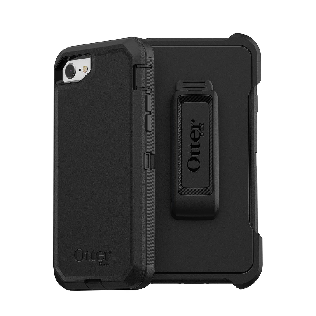 OtterBox Defender Series Handyhülle, Schwarz, (Unset) Schwarz Frustfreie Verpackung, Schwarz Frustfr