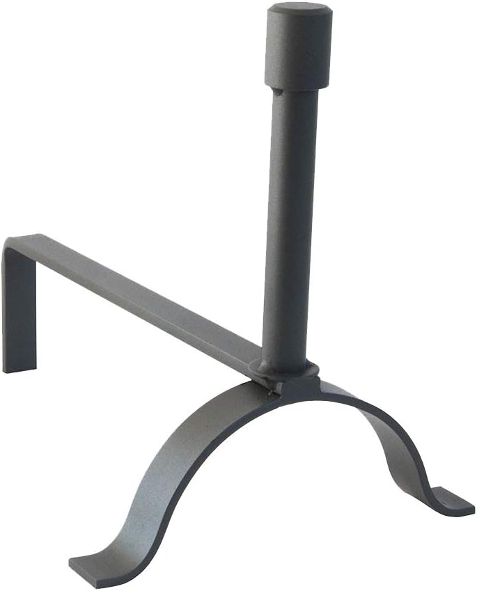 Paar von Feuerbock Schmiedeeisen Style 38 x 32 Kamin Kamin Feuer