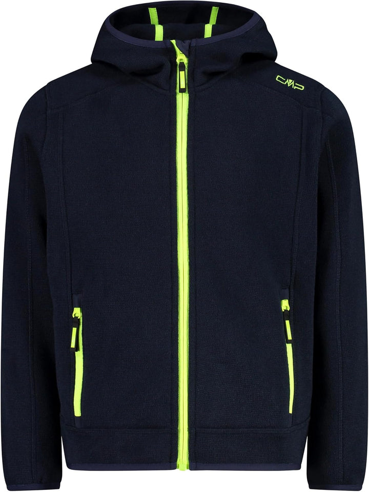 CMP ERROR:#N/A Kinder-knit-tech-jacke mit Fester Kapuze Knit-Tech Kinder Jacke mit fester Kapuze 98