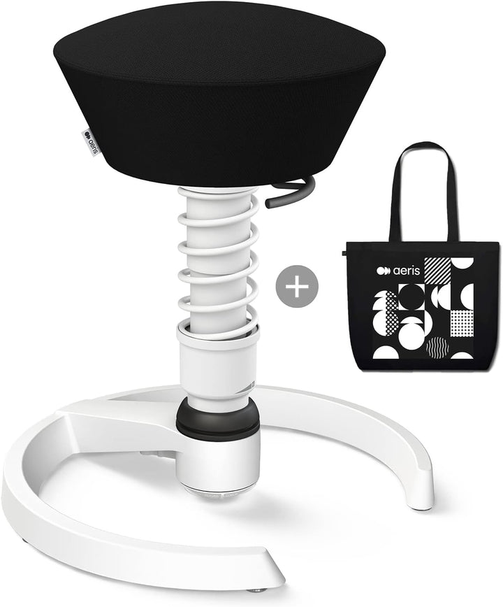 aeris Swopper – Ergonomischer Hocker – Bürohocker höhenverstellbar – Vielseitiger Sitzhocker für ein