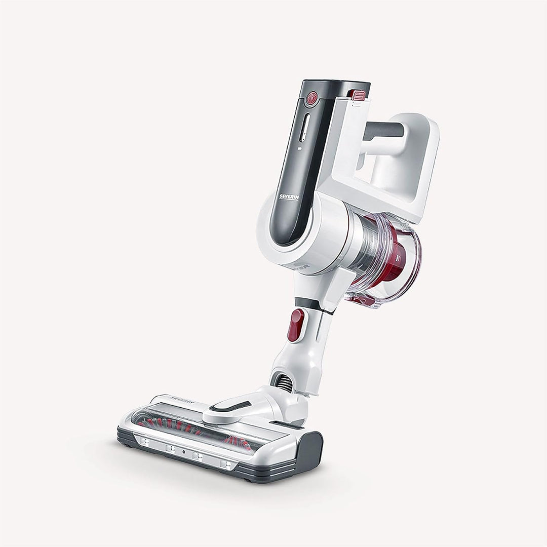 SEVERIN 2-in-1 Stiel- und Handstaubsauger, leistungsstarker Akku Staubsauger für Tierhaare, kabellos