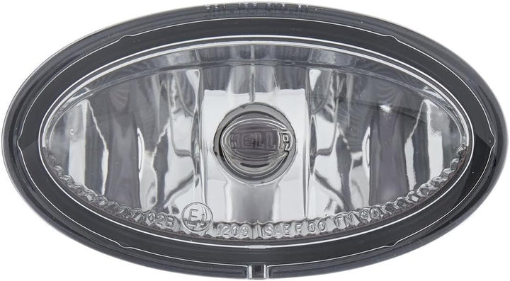 HELLA - FF/Halogen-Nebelscheinwerfersatz - FF 50 - 12V - oval - Anbau - Lichtscheibenfarbe: glasklar