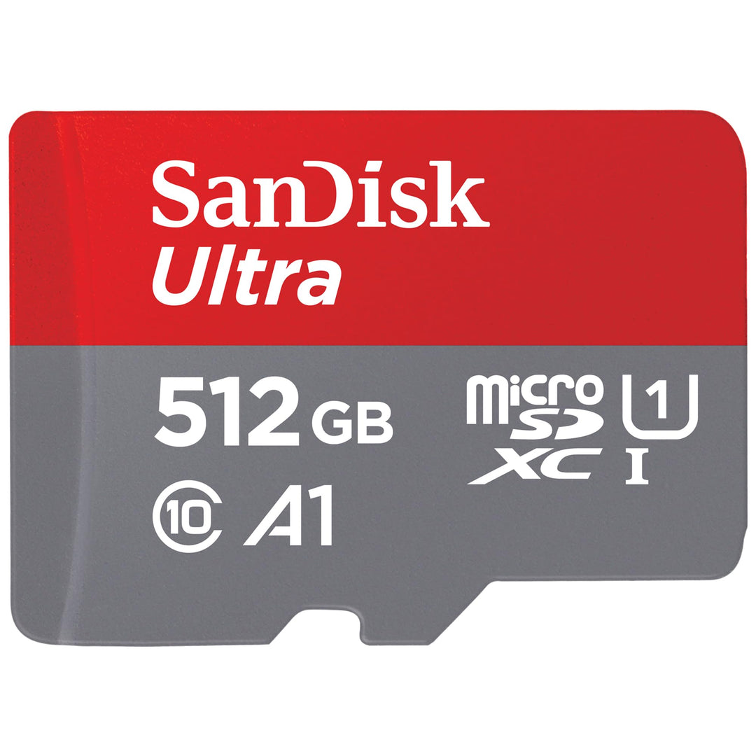SanDisk Ultra Android microSDXC UHS-I Speicherkarte 512 GB + Adapter (Für Smartphones und Tablets, A