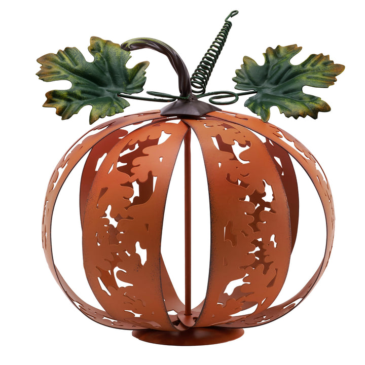 TERESA'S COLLECTIONS Herbstdeko,Gartendeko für Draussen,Metall Herbst Deko,Herbstdeko Outdoor,Hallow