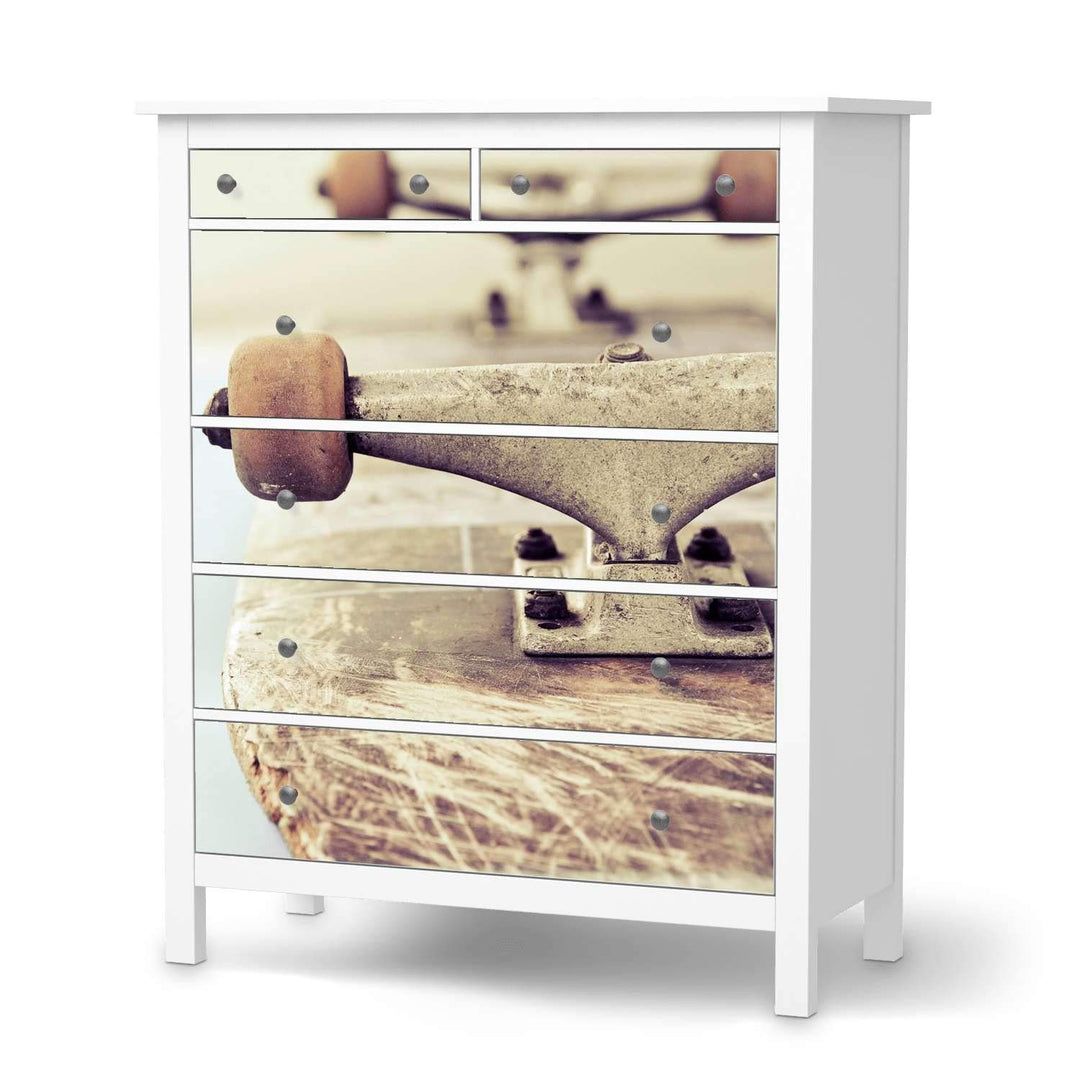 Möbelfolie selbstklebend für Kinder - passend für IKEA Hemnes Kommode 6 Schubladen I Tolle Möbeldeko