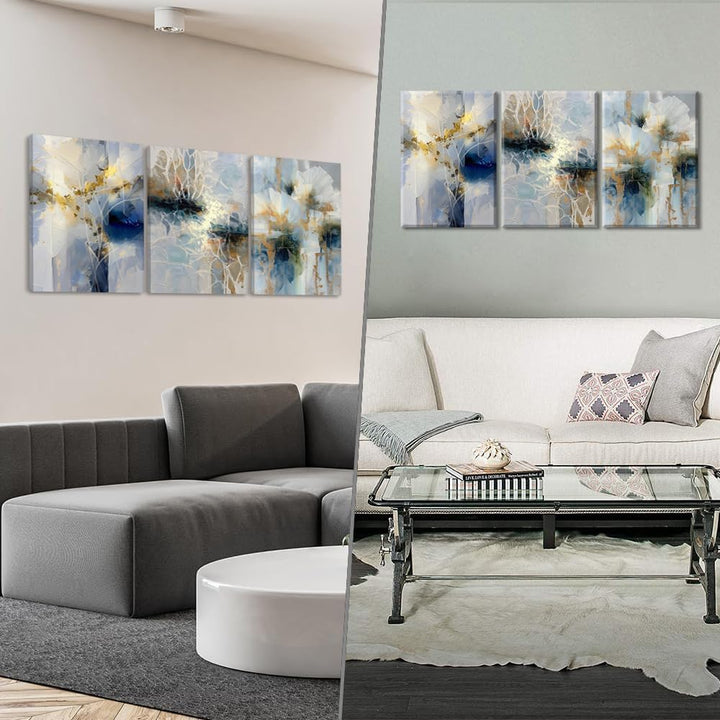 Piy Painting Modernes Wandkunstwerk, Abstraktes Leinwandbild, Grosses Gemälde Kunstwerk, Coole Leinw