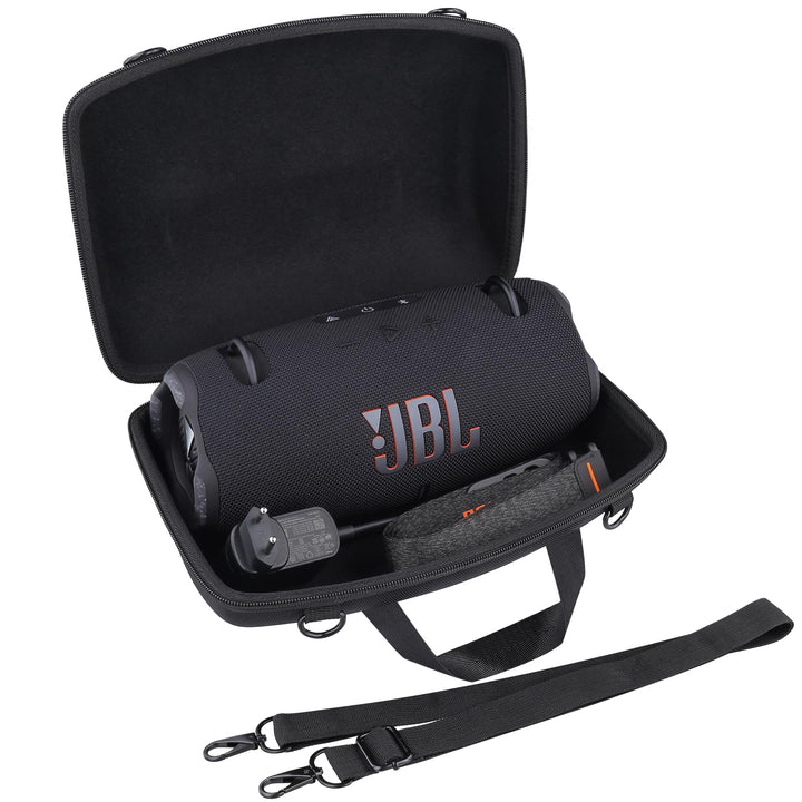 Khanka Hartschalenkoffer Ersatz für JBL Xtreme 4 tragbarer Bluetooth-Lautsprecher, nur Hülle (schwar