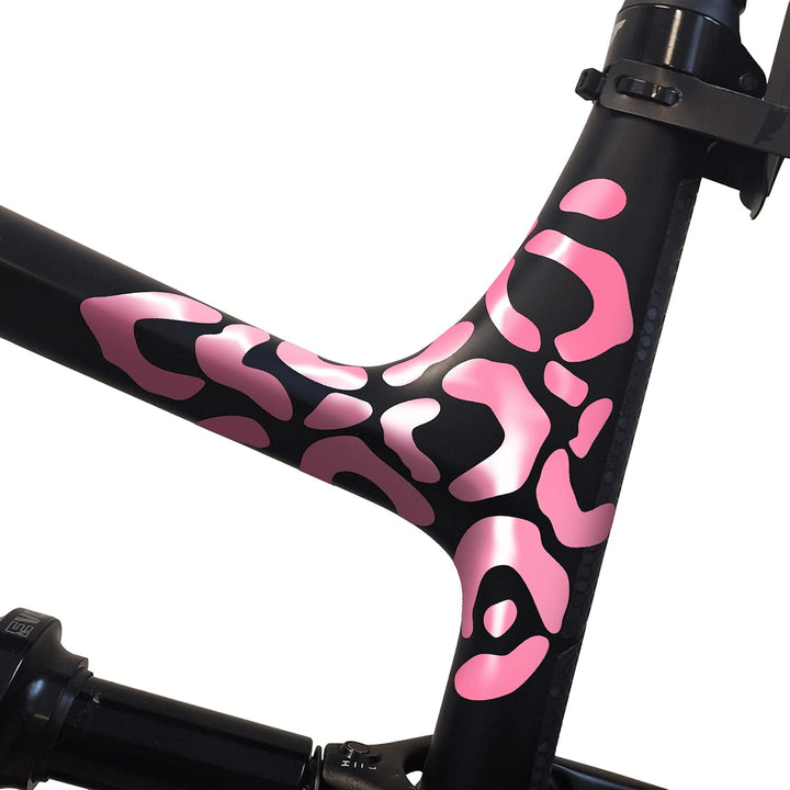 Riesel Design ® Fahrrad Aufkleber Set, 20 x 15 cm, Sticker Kit für Rahmen und Helme, Witterungsbestä