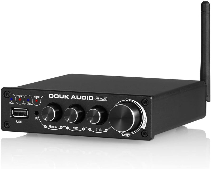 Douk Audio HiFi Bluetooth 5.0 Digitaler Verstärker Mini Empfänger Coax/Opt Amplifier USB-Musikplayer