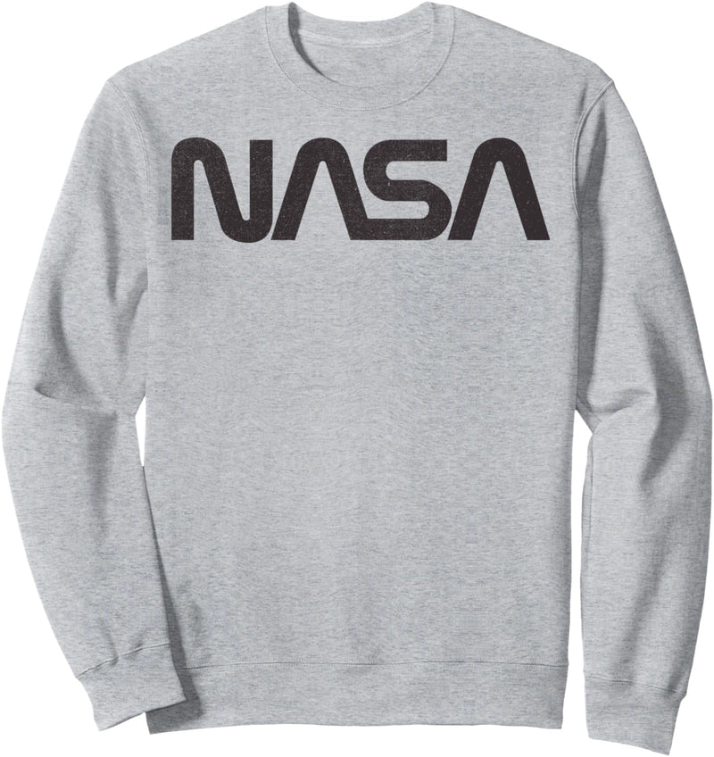 NASA Classic Simple Logo Text Sweatshirt