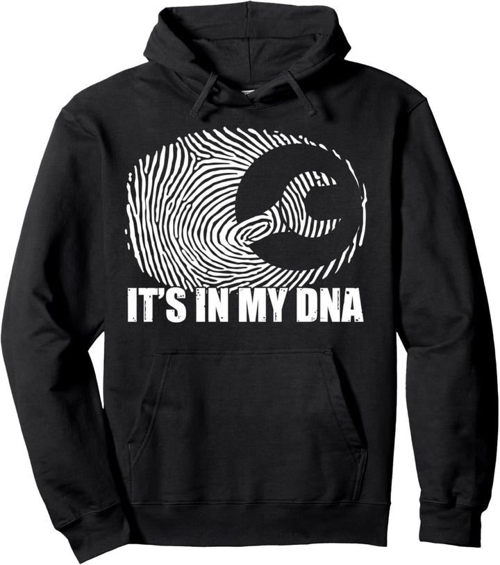 Schrauben in der DNA - Schrauber Mechaniker Pullover Hoodie