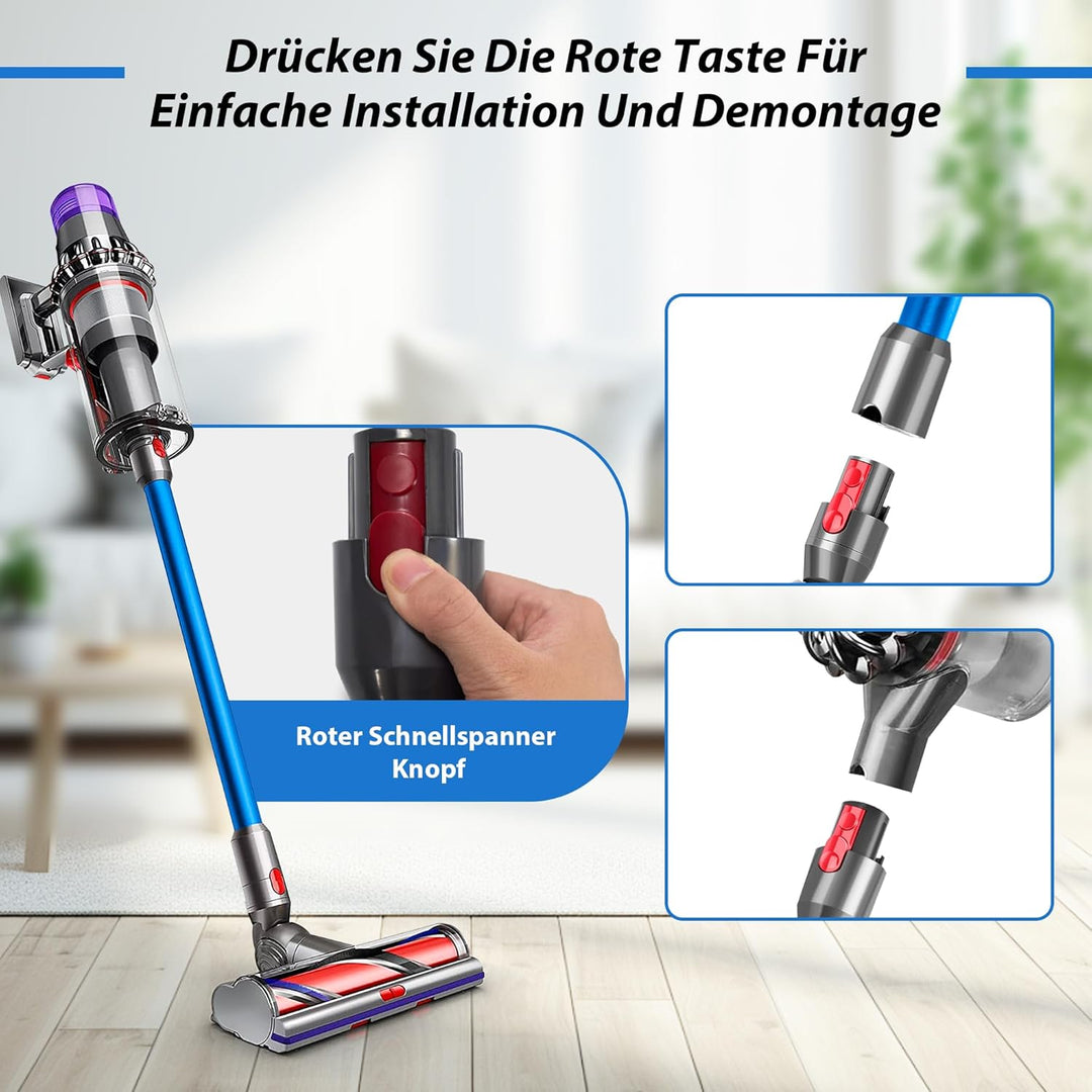 Verlängerungsrohr für Dyson Rohr V11 Kompatibel mit Dyson Saugrohr V15 V 11 V10 V8 V7, Starres Teles