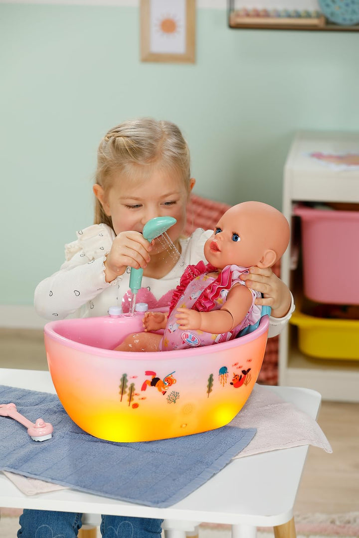 BABY Born Badewanne mit Licht- und Soundeffekten für 36 und 43 cm Puppen