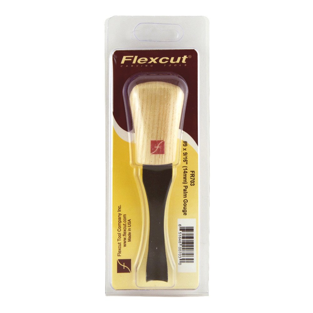 FLEXCUT #9 x 9/16 Zoll Palm Sweep (FR703) #9 - 9/16 Inch Palm Sweep, #9 - 9/16 Inch Palm Sweep