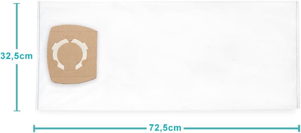 5 Staubsaugerbeutel kompatibel für Parkside Performance PPWD 30 B2 Werkstattsauger - Bestleistung be