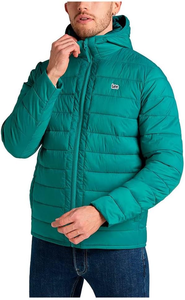 Lee Men's Light Puffer Jacket, Monaco, X-Large