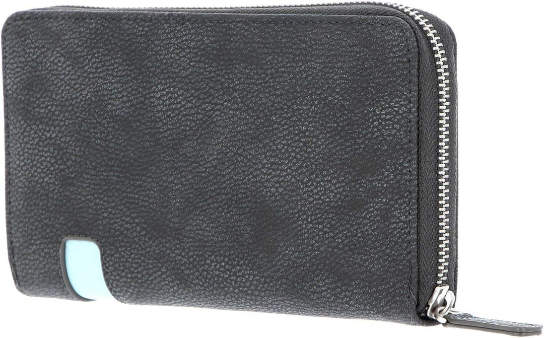 Zwei M.WALLET MW2 nubuk-stone, Nubuk-stone