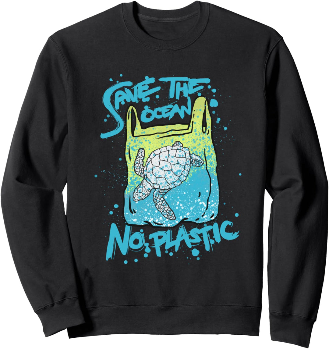 Speichern Sie das Ozean-Meeresschildkröten-Geschenk Sweatshirt