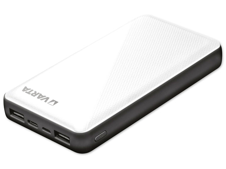 VARTA Power Bank 15000mAh, Powerbank Energy mit 4 Anschlüssen (1x Micro USB, 2x USB A, 1x USB C), ko